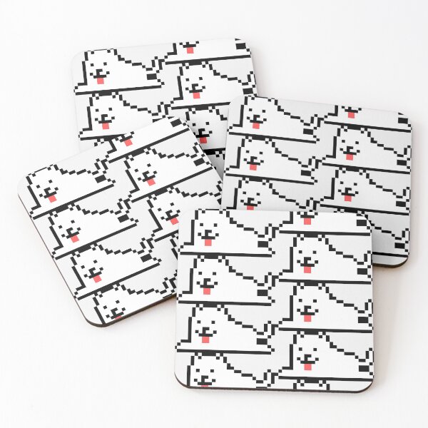 Item preview, Annoying Dog Laying Down Awake Undertale designed and sold by BonfireBungalow.