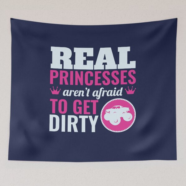 Item preview, Monster Truck Girls Real Princesses Aren't Afraid To Get Dirty  designed and sold by jaygo.