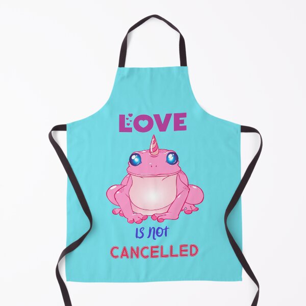 Item preview, Love Is Not Cancelled - Valentine Unicorn Frog designed and sold by LordAudes.