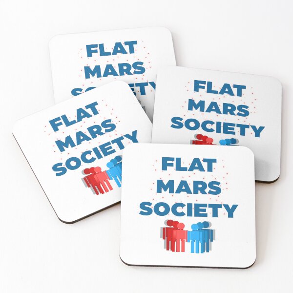 Aperçu de l'œuvre Flat Mars Society créée et vendue par Rami Khalifah.