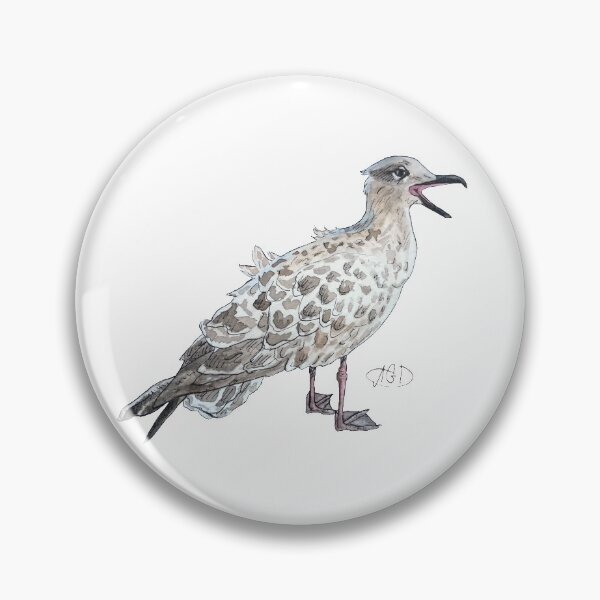 Item preview, Watercolour Seagull designed and sold by alice-msaf.
