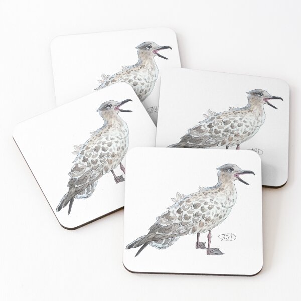 Item preview, Watercolour Seagull designed and sold by alice-msaf.