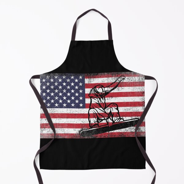 Item preview, Snowboarding American Flag Patriotic Snowboarder Gift designed and sold by MakeGoodChoices.