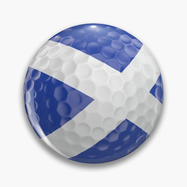 Item preview, Scotland Flag Golf Ball designed and sold by Mxdesign888.