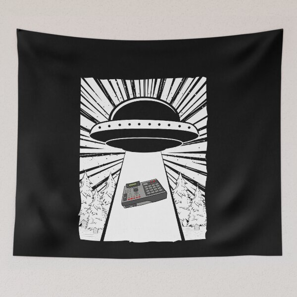 Item preview, Beat Maker Abduction UFO Gift for Music Producer designed and sold by Músico Ilustre.