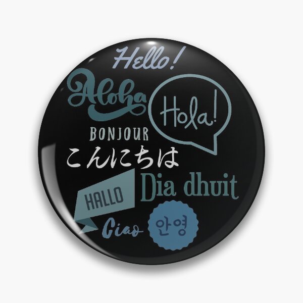 Item preview, Hello in different languages designed and sold by Koi-Art.