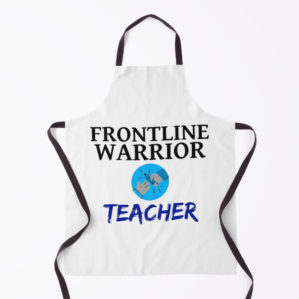 Item preview, frontline warrior teacher designed and sold by tali-smith.