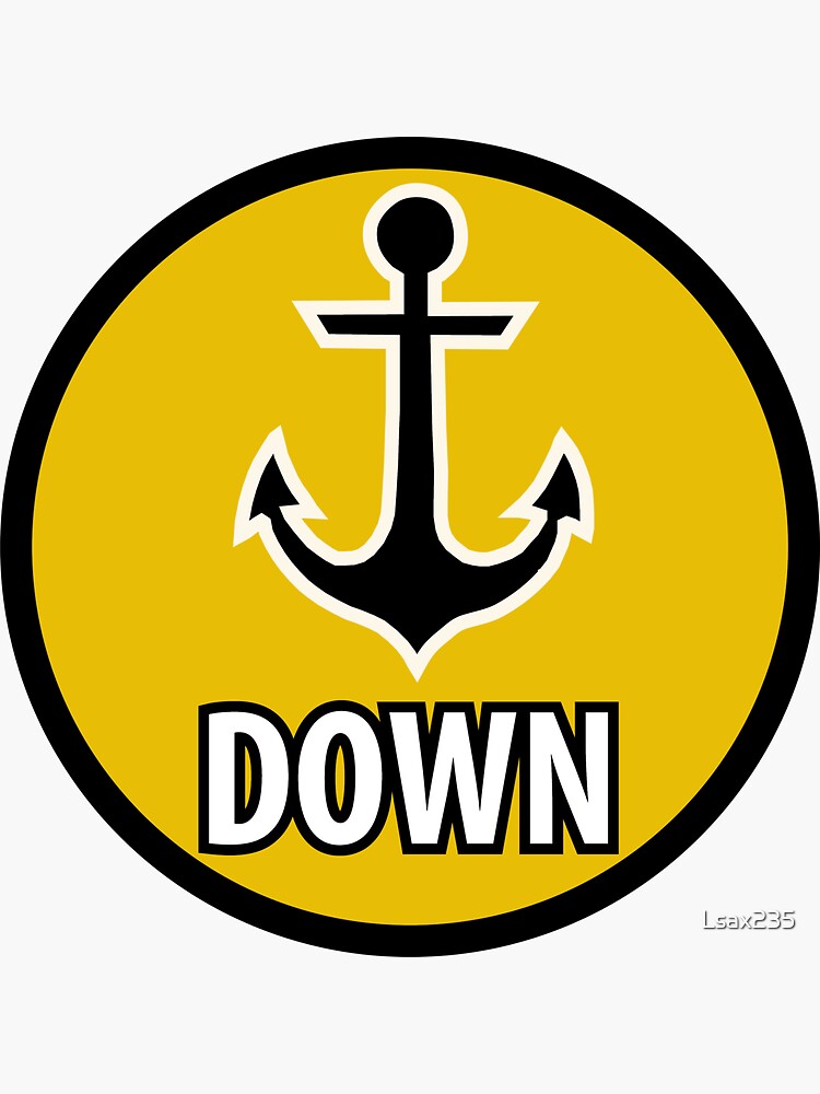 "Vanderbilt University Anchor Down" Sticker for Sale by Lsax235
