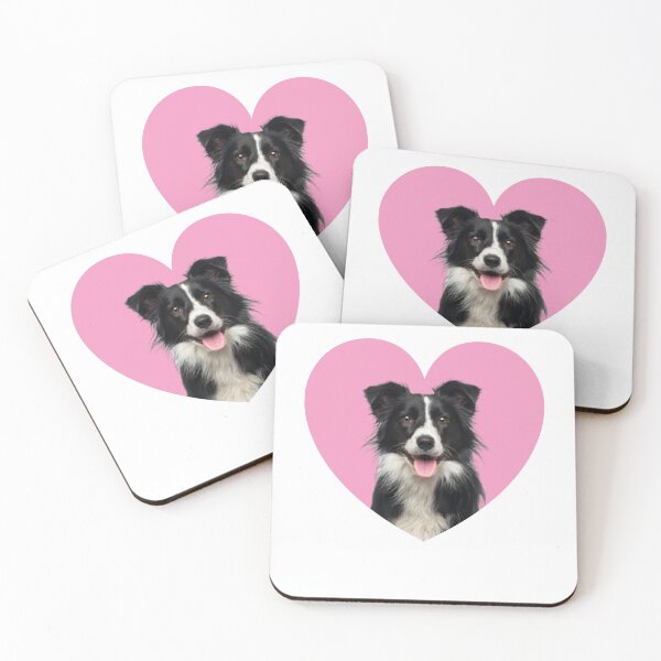 Item preview, border collie face art heart border collie dog lover valentines day designed and sold by alaechamlal.