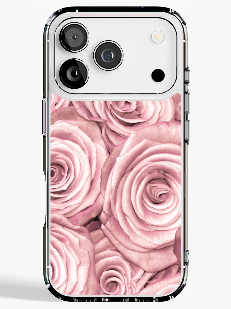 Thumbnail 1 of 5, iPhone Case, Pink Roses designed and sold by click4collage.
