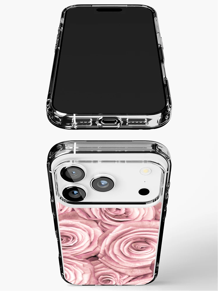 Thumbnail 3 of 5, iPhone Case, Pink Roses designed and sold by click4collage.