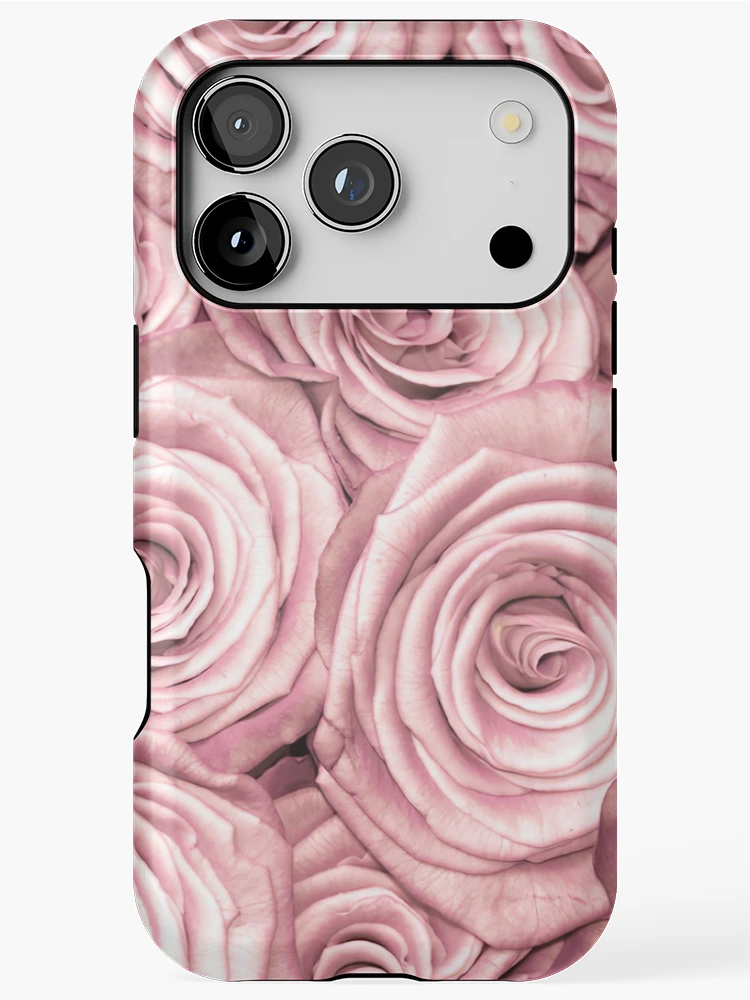 Thumbnail 1 of 4, iPhone Case, Pink Roses designed and sold by click4collage.