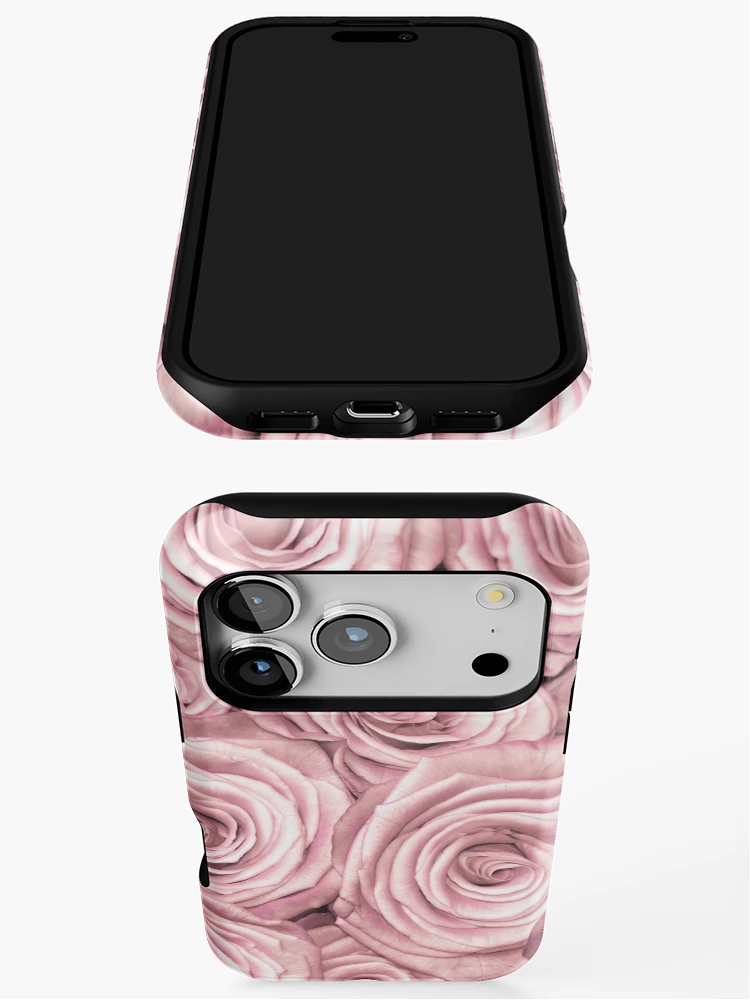 Thumbnail 3 of 4, iPhone Case, Pink Roses designed and sold by click4collage.