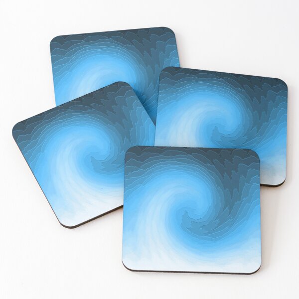 Item preview,  Abstract blue wave 2 designed and sold by AMGImpressions.