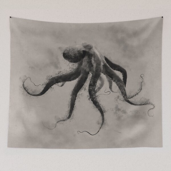 Item preview, Octopus Ink Art - 1902 designed and sold by OliviaSparrows.