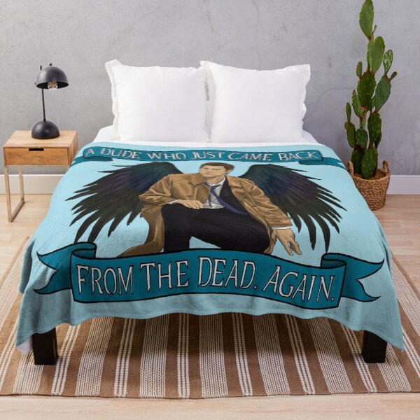 Item preview, Supernatural Team Free Will 2.0 - A Dude Who Just Came Back From The Dead designed and sold by LittlePopaArt.