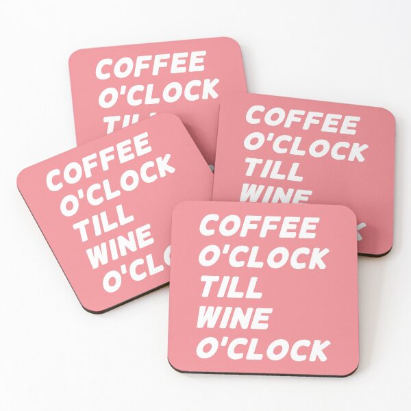 Item preview, COFFEE O'CLOCK TILL WINE O'CLOCK 2 designed and sold by akaiawa.