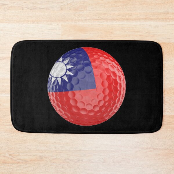 Item preview, Taiwan Flag Golf Ball designed and sold by Mxdesign888.