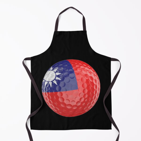 Item preview, Taiwan Flag Golf Ball designed and sold by Mxdesign888.