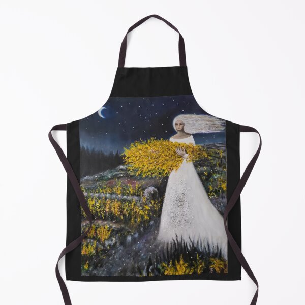 Item preview, Crow Hill: Goldenrod designed and sold by The Mysterious Domain Alyne Whiteswan Fine Art Prints and Merch.