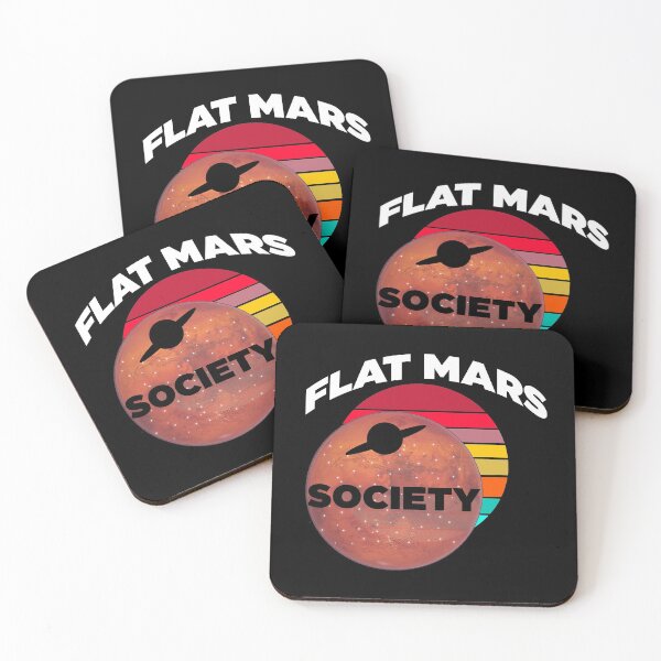 Item preview, Flat Mars Society designed and sold by Rami Khalifah.