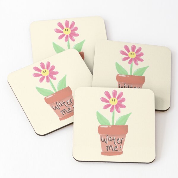 Item preview, water me! (flower) designed and sold by SOFTIA.