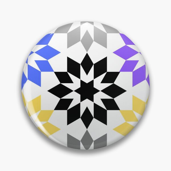 Item preview, " quilt pattern " Couleurs symetric patterns  designed and sold by Bachirdz.