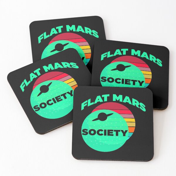 Item preview, Flat Mars Society designed and sold by Rami Khalifah.