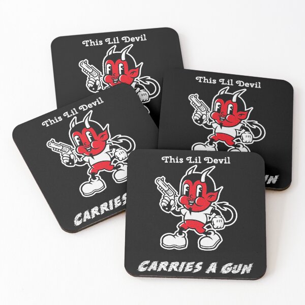 Item preview, This Lil Devil Carries A Gun - Gun rights Design designed and sold by 1chillin.