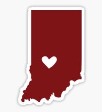 Bloomington IU Sticker Sticker