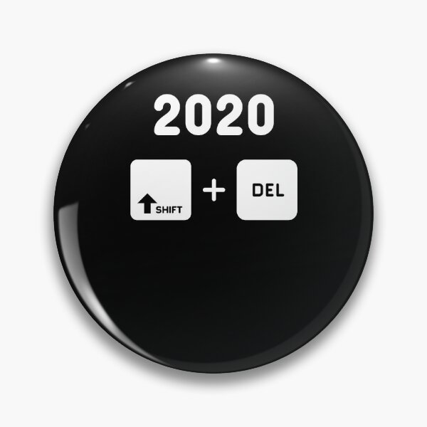 Item preview, Delete 2020 permanently SHIFT DEL keyboard designed and sold by TrendingTees4u.