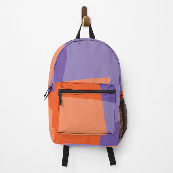 Vista previa del artículo con la obra «Patrón naranja y morado», diseñado y vendido por MclaughlinGifts.