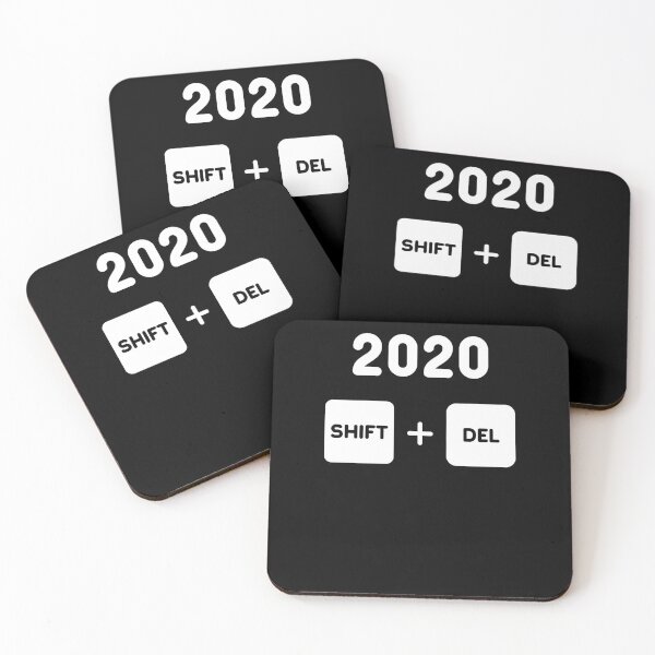 Item preview, Delete 2020 permanently SHIFT DEL keyboard designed and sold by TrendingTees4u.