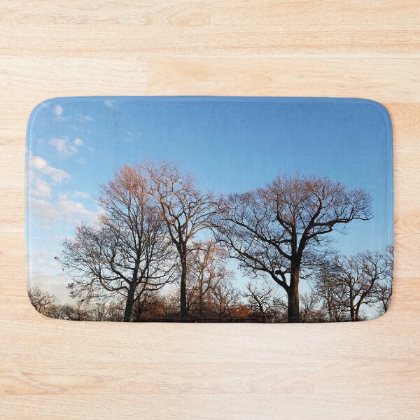 Item preview, Tree silhouettes against an autumn sky designed and sold by rvjames.