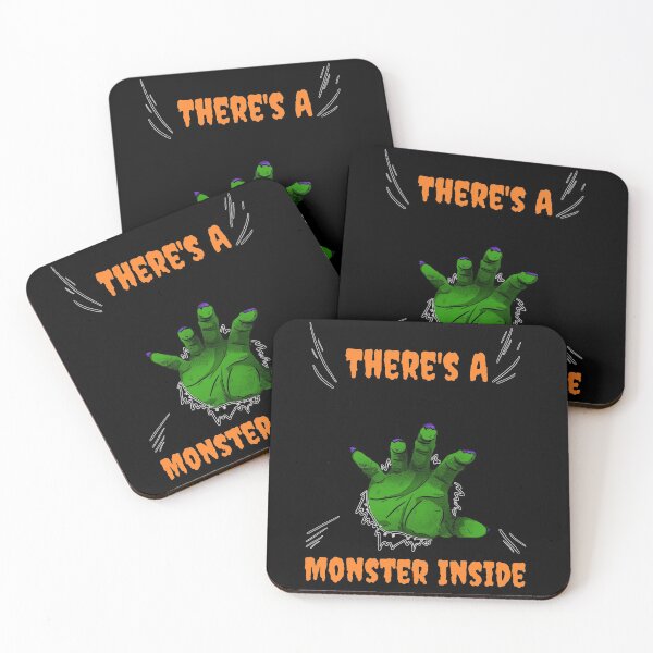 Item preview, There's A Monster inside - Halloween/Pregnancy Design designed and sold by 1chillin.