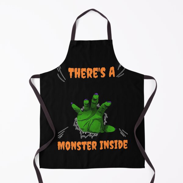 Item preview, There's A Monster inside - Halloween/Pregnancy Design designed and sold by 1chillin.