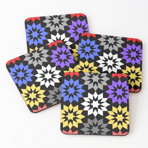 Item preview,  " quilt pattern " Couleurs symetric patterns  designed and sold by Bachirdz.