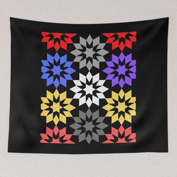 Item preview,  " quilt pattern " Couleurs symetric patterns  designed and sold by Bachirdz.