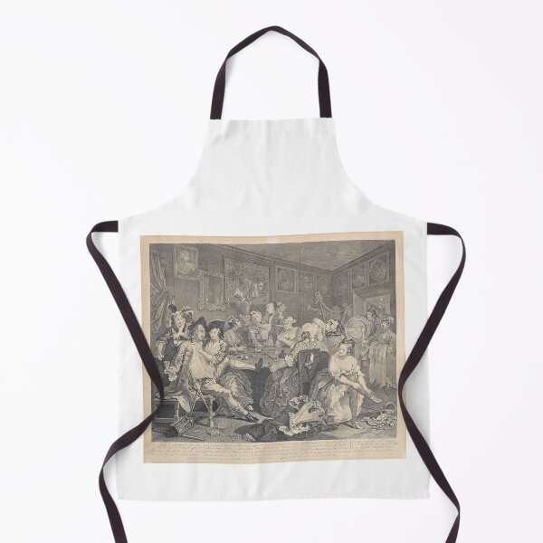 Item preview, A Rake's Progress III - The Orgy - William Hogarth (1697-1764) - engraving designed and sold by cdmprints.