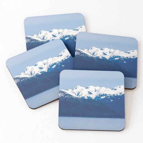 Item preview, Snow capped Mountains, Alaska Inside Passage designed and sold by MSwiftDesigns.