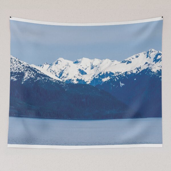 Item preview, Snow capped Mountains, Alaska Inside Passage designed and sold by MSwiftDesigns.