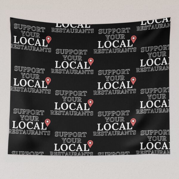 Item preview, support your local restaurants designed and sold by JocelynCrafts.