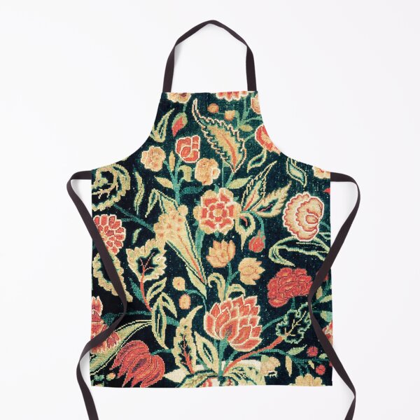 Item preview, Vintage Floral Embroidery Pattern Digital Art Vector Painting designed and sold by Vicky Brago-Mitchell®.