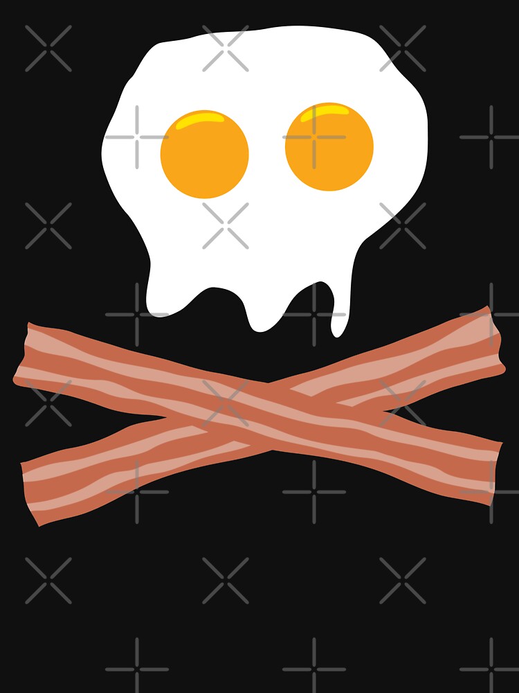 Eggs Bacon Skull by dave-williams