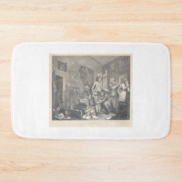 Item preview, A Rake's Progress I - The Heir - William Hogarth (1697-1764) - engraving designed and sold by cdmprints.