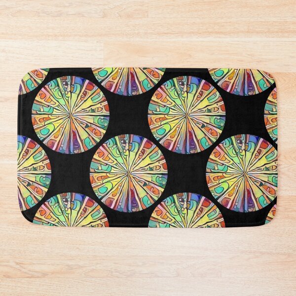 Item preview, Colorful Rainbow Dial Pattern - Stickers Apparel Home Decor designed and sold by ittybittyowl.