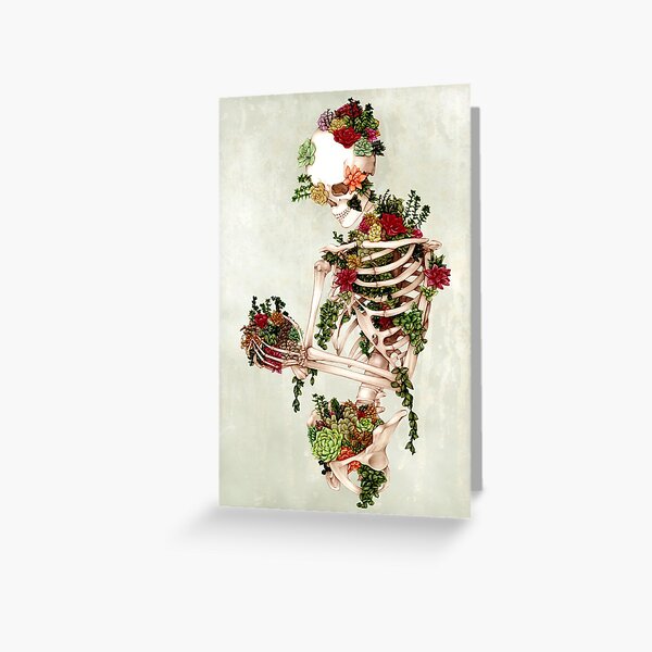 Succulent Surrender Greeting Card