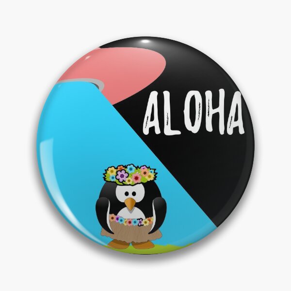 Aperçu de l'œuvre OVNI Hawaii créée et vendue par GraphicBit.