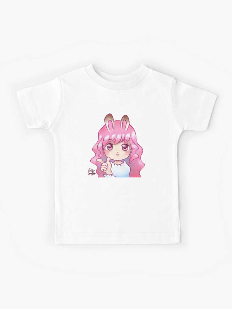 Pink Bunny Girl - Cute Kawaii Anime Art Kids T-Shirt for Sale by  BonBonBunny