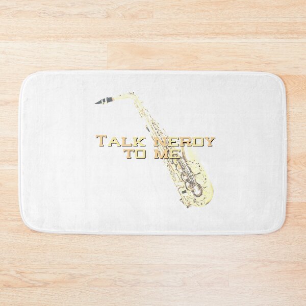 Item preview, Talk Nerdy To Me - Alto Saxophone designed and sold by BandMomDesigns.